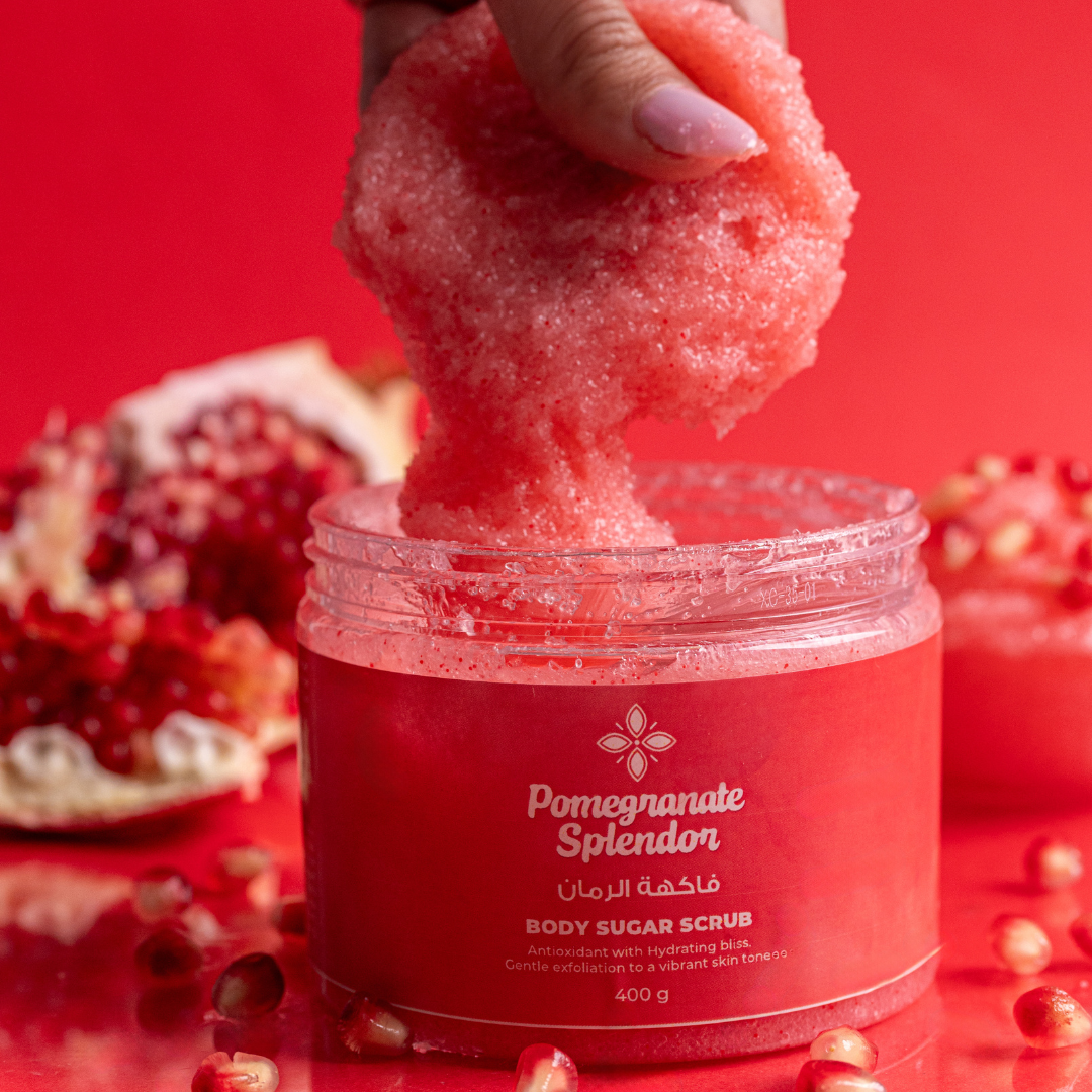 Pomegranate Body Sugar Scrub 400g