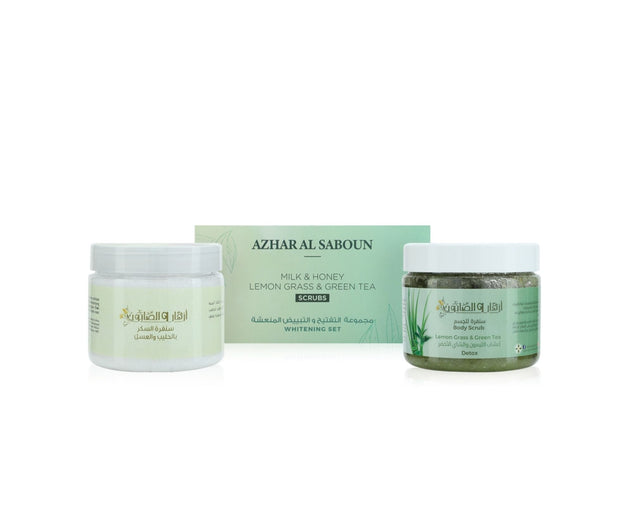 Honey Milk & Green Tea Scrub Set