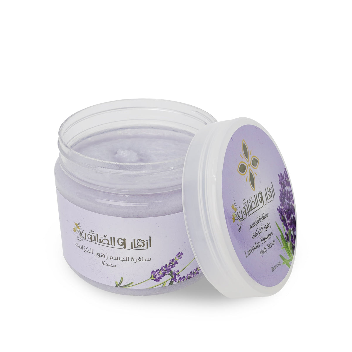 Lavender Flowers Body Scrub 500g