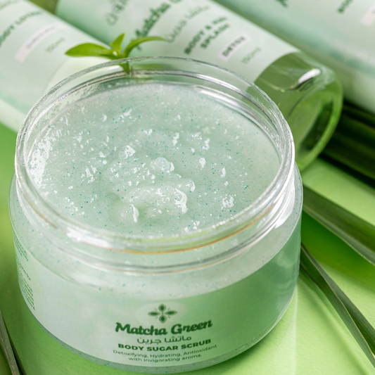 Matcha Green Body Sugar Scrub 300g image 3