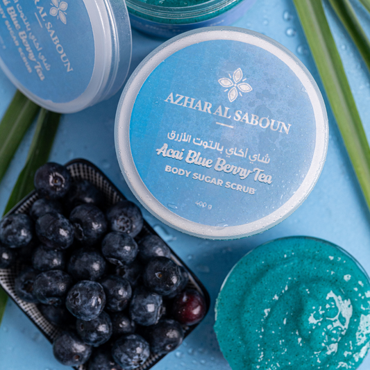 Acai Blue Berry Tea Body Scrub 400g image 3